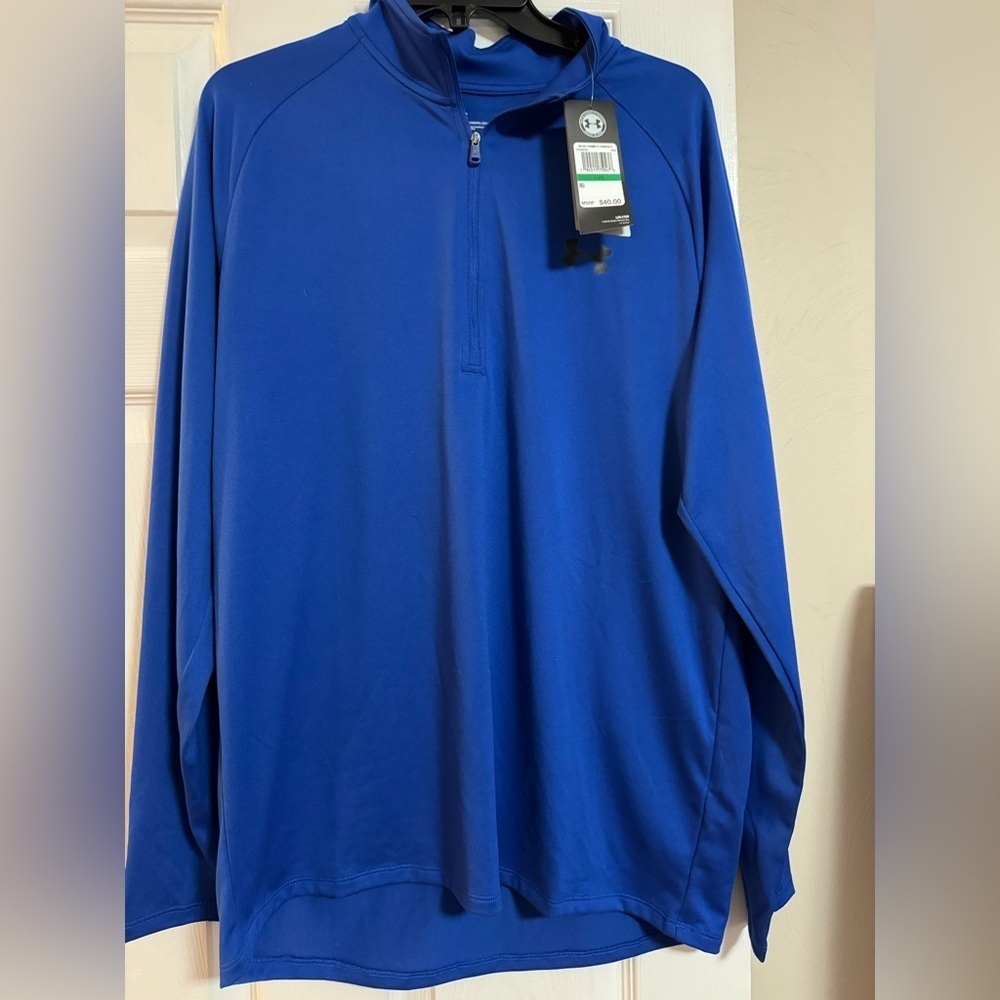 NWT UNDER ARMOUR  Royal Blue Pullover
